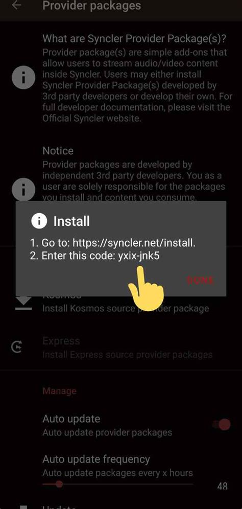  Navigate to Settings > Provider Packages. . Syncler provider packages